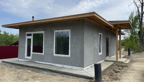 п.Трудовое - одноэтажный дом 11400*7200 (Дом МК-1.82)