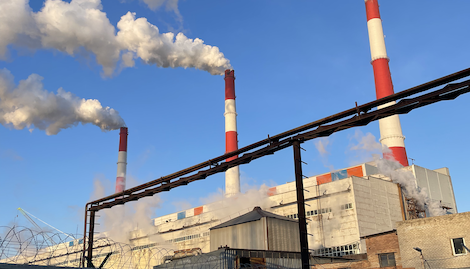 Монтаж металлоконструкций дополнительной кровли ОЩУ ТЭЦ-2, г.Владивосток